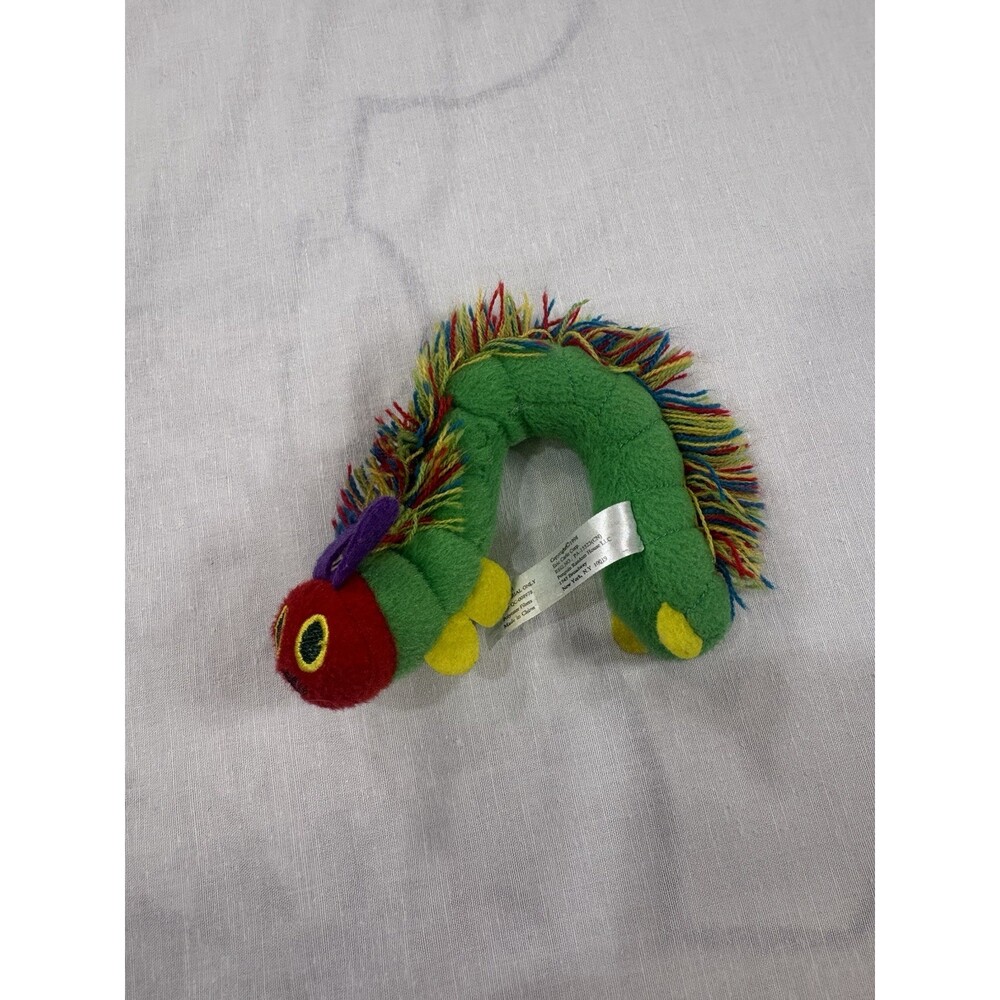 The Very Hungry Caterpillar Plush Doll Stuffed Animal 6" Figure Eric Carle 1998